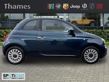 SPOTICAR Fiat 500c 1.2 Lounge Dualogic Euro 6 (s/s) 2dr Used Car - Saloon Petrol Blue - Slough - 1200590986_2