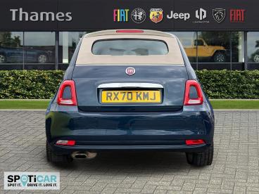 SPOTICAR Fiat 500c 1.2 Lounge Dualogic Euro 6 (s/s) 2dr Used Car - Saloon Petrol Blue - Slough - 1200590986_5