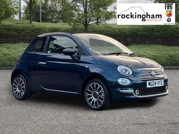 SPOTICAR Fiat 500c 1.0 Mhev Top Euro 6 (s/s) 2dr Used Car - Saloon Petrol Blue - Corby - 1200591290_1