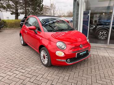 SPOTICAR Fiat 500c 1.0 Mhev Red Euro 6 (s/s) 2dr Used Car - Saloon Petrol Red - Trowbridge - 1200591738_1