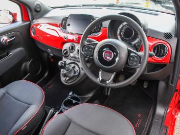 SPOTICAR Fiat 500c 1.0 Mhev Red Euro 6 (s/s) 2dr Used Car - Saloon Petrol Red - Nuneaton - 1200593110_3