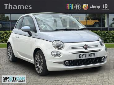 SPOTICAR Fiat 500c 1.0 Mhev Dolcevita Euro 6 (s/s) 2dr Used Car - Saloon Petrol White - Tunbridge Wells - 1200600052_1