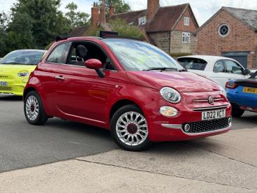 SPOTICAR Fiat 500c 1.0 Mhev Red Euro 6 (s/s) 2dr Used Car - Saloon Petrol Red - Warwick - 1200601610_1
