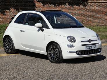 SPOTICAR Fiat 500c 1.0 Mhev Top Euro 6 (s/s) 2dr Used Car - Saloon Petrol White - Hemel Hempstead - 500601980_1