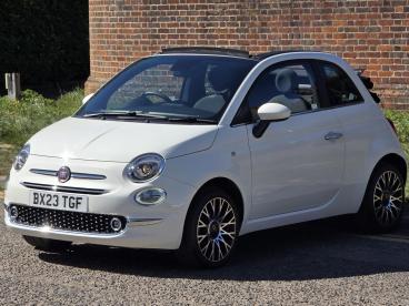 SPOTICAR Fiat 500c 1.0 Mhev Top Euro 6 (s/s) 2dr Used Car - Saloon Petrol White - Hemel Hempstead - 500601980_3