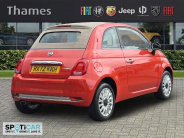 SPOTICAR Fiat 500c 1.0 Mhev Dolcevita Euro 6 (s/s) 2dr Used Car - Saloon Petrol Red - Slough - 1200610330_3