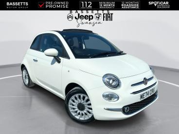 SPOTICAR Fiat 500c 1.0 Mhev Euro 6 (s/s) 2dr Used Car - Saloon Petrol White - Swansea - 1200612291_1