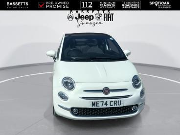 SPOTICAR Fiat 500c 1.0 Mhev Euro 6 (s/s) 2dr Used Car - Saloon Petrol White - Swansea - 1200612291_2