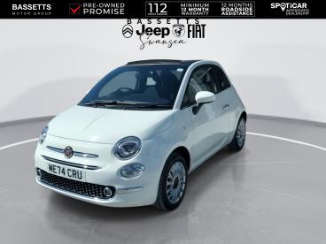 SPOTICAR Fiat 500c 1.0 Mhev Euro 6 (s/s) 2dr Used Car - Saloon Petrol White - Swansea - 1200612291_3