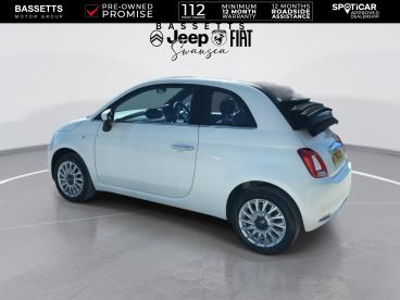 SPOTICAR Fiat 500c 1.0 Mhev Euro 6 (s/s) 2dr Used Car - Saloon Petrol White - Swansea - 1200612291_5