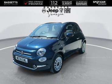SPOTICAR Fiat 500c 1.0 Mhev Euro 6 (s/s) 2dr Used Car - Saloon Petrol Blue - Swansea - 1200612293_3