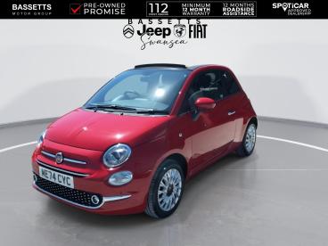 SPOTICAR Fiat 500c 1.0 Mhev Euro 6 (s/s) 2dr Used Car - Saloon Petrol Red - Swansea - 1200612294_4