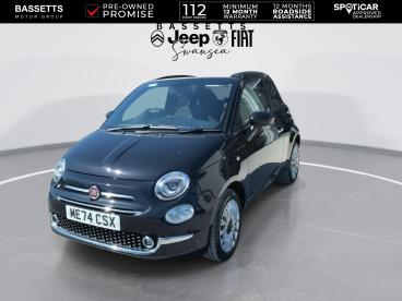 SPOTICAR Fiat 500c 1.0 Mhev Euro 6 (s/s) 2dr Used Car - Saloon Petrol Black - Swansea - 1200612295_3
