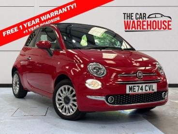SPOTICAR Fiat 500c 1.0 Mhev Euro 6 (s/s) 2dr Used Car - Saloon Petrol Red - Swansea - 1200613933_1