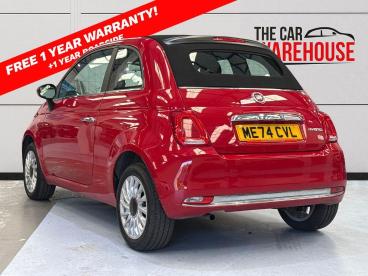 SPOTICAR Fiat 500c 1.0 Mhev Euro 6 (s/s) 2dr Used Car - Saloon Petrol Red - Swansea - 1200613933_2