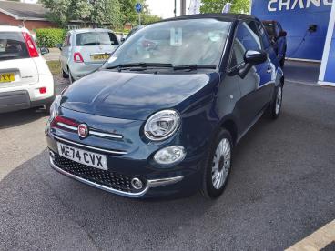SPOTICAR Fiat 500c 1.0 Mhev Euro 6 (s/s) 2dr Used Car - Saloon Petrol Blue - Shrewsbury - 1200617480_2