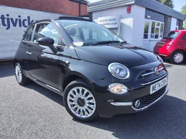 SPOTICAR Fiat 500c 1.0 Mhev Euro 6 (s/s) 2dr Used Car - Saloon Petrol Black - Telford - 1200617909_1
