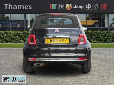 SPOTICAR Fiat 500c 1.2 Lounge Dualogic Euro 6 (s/s) 2dr Used Car - Saloon Petrol Black - Slough - 1200620820_5