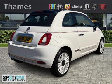 SPOTICAR Fiat 500c 1.2 Dolcevita Dualogic Euro 6 (s/s) 2dr Used Car - Saloon Petrol White - Slough - 1200620920_3