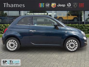 SPOTICAR Fiat 500c 1.2 Lounge Dualogic Euro 6 (s/s) 2dr Used Car - Saloon Petrol Blue - Slough - 1200621927_2