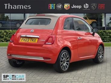 SPOTICAR Fiat 500c 1.0 Mhev Euro 6 (s/s) 2dr Used Car - Saloon Petrol Red - Slough - 1200622279_3