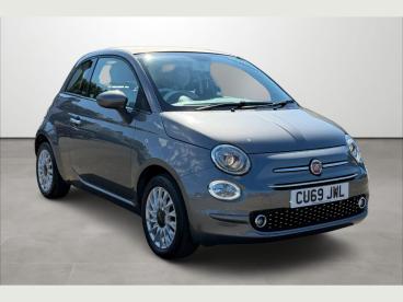 SPOTICAR Fiat 500c 1.2 Lounge Dualogic Euro 6 (s/s) 2dr Used Car - Saloon Petrol Grey - Eastbourne - 1200622889_1