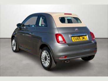 SPOTICAR Fiat 500c 1.2 Lounge Dualogic Euro 6 (s/s) 2dr Used Car - Saloon Petrol Grey - Eastbourne - 1200622889_3