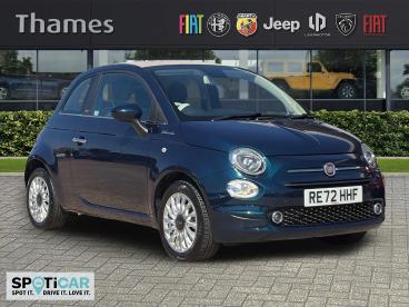 SPOTICAR Fiat 500c 1.0 Mhev Dolcevita Euro 6 (s/s) 2dr Used Car - Saloon Petrol Blue - Slough - 1200623698_1
