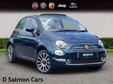 SPOTICAR Fiat 500c 1.0 Mhev Euro 6 (s/s) 2dr Used Car - Saloon Petrol Blue - Colchester - 1200624227_1