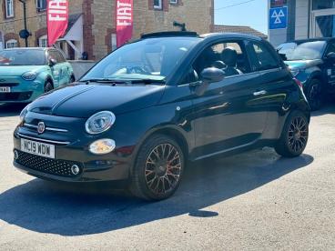 SPOTICAR Fiat 500c 1.2 120th Euro 6 (s/s) 2dr Used Car - Saloon Petrol Black - Chippenham - 1200624835_3