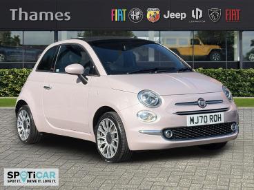 SPOTICAR Fiat 500c 1.0 Mhev Star Euro 6 (s/s) 2dr Used Car - Saloon Petrol Pink - Slough - 1200625278_1