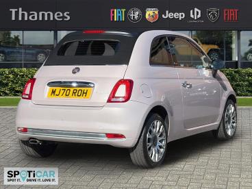 SPOTICAR Fiat 500c 1.0 Mhev Star Euro 6 (s/s) 2dr Used Car - Saloon Petrol Pink - Slough - 1200625278_3