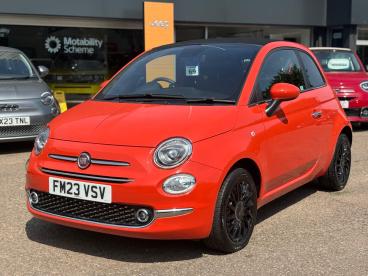 SPOTICAR Fiat 500c 1.0 Mhev Dolcevita Euro 6 (s/s) 2dr Used Car - Saloon Petrol Red - Leicester - 1200625304_2