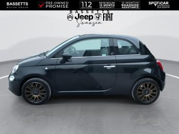 SPOTICAR Fiat 500c 1.2 120th Euro 6 (s/s) 2dr Used Car - Saloon Petrol Black - Swansea - 1200625328_5