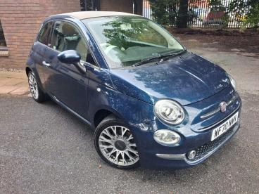 SPOTICAR Fiat 500c 1.0 Mhev Star Euro 6 (s/s) 2dr Used Car - Saloon Petrol Blue - Accrington - 1200629101_1