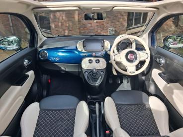 SPOTICAR Fiat 500c 1.0 Mhev Star Euro 6 (s/s) 2dr Used Car - Saloon Petrol Blue - Accrington - 1200629101_2