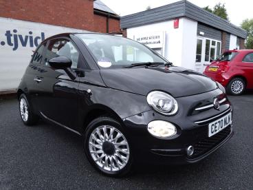 SPOTICAR Fiat 500c 1.0 Mhev Lounge Euro 6 (s/s) 2dr Used Car - Saloon Petrol Black - Telford - 1200630186_1