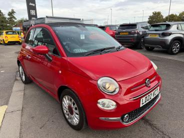 SPOTICAR Fiat 500c 1.0 Mhev Red Euro 6 (s/s) 2dr Used Car - Saloon Petrol Red - Cheltenham - 1200630484_1