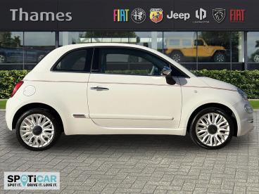 SPOTICAR Fiat 500c 1.2 Dolcevita Dualogic Euro 6 (s/s) 2dr Used Car - Saloon Petrol White - Slough - 1200639993_2