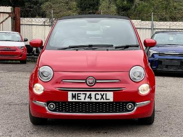 SPOTICAR Fiat 500c 1.0 Mhev Euro 6 (s/s) 2dr Used Car - Saloon Petrol Red - Pontypridd - 1200643331_2