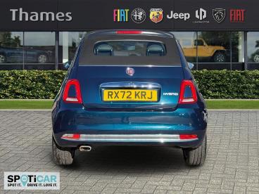 SPOTICAR Fiat 500c 1.0 Mhev Dolcevita Euro 6 (s/s) 2dr Used Car - Saloon Petrol Blue - Slough - 1200643376_5