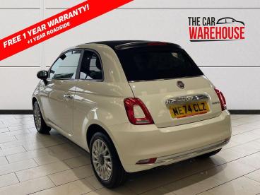 SPOTICAR Fiat 500c 1.0 Mhev Euro 6 (s/s) 2dr Used Car - Saloon Petrol White - Bridgend - 1200643444_2