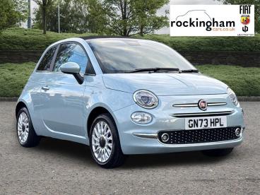 SPOTICAR Fiat 500c 1.0 Mhev Top Euro 6 (s/s) 2dr Used Car - Saloon Petrol Green - Corby - 1200644059_1