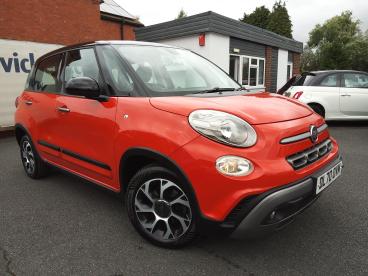 SPOTICAR Fiat 500l 1.4 City Cross Euro 6 5dr Used Car - Mpv Petrol Orange - Telford - 1200541144_1