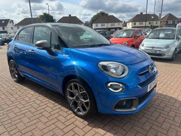 SPOTICAR Fiat 500x 1.3 Firefly Turbo Sport Dct Euro 6 (s/s) 5dr Used Car - Suv Petrol Blue - Slough - 1200530944_1