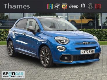 SPOTICAR Fiat 500x 1.0 Firefly Turbo Sport Euro 6 (s/s) 5dr Used Car - Suv Petrol Blue - Slough - 1200551077_1