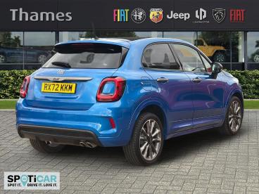 SPOTICAR Fiat 500x 1.0 Firefly Turbo Sport Euro 6 (s/s) 5dr Used Car - Suv Petrol Blue - Slough - 1200551077_3