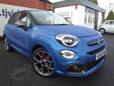 SPOTICAR Fiat 500x 1.0 Firefly Turbo Sport Euro 6 (s/s) 5dr Used Car - Suv Petrol Blue - Telford - 1200564181_1