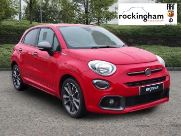 SPOTICAR Fiat 500x 1.0 Firefly Turbo Sport Euro 6 (s/s) 5dr Used Car - Suv Petrol Red - Corby - 1200575426_1