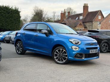 SPOTICAR Fiat 500x 1.5 Firefly Turbo Mhev Top Dct Euro 6 (s/s) 5dr Used Car - Suv Petrol Blue - Warwick - 1200581873_1